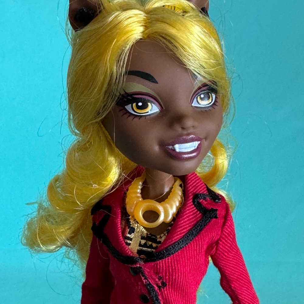 Monster High Frights, Camera, Action! Clawdia Wolf Doll.